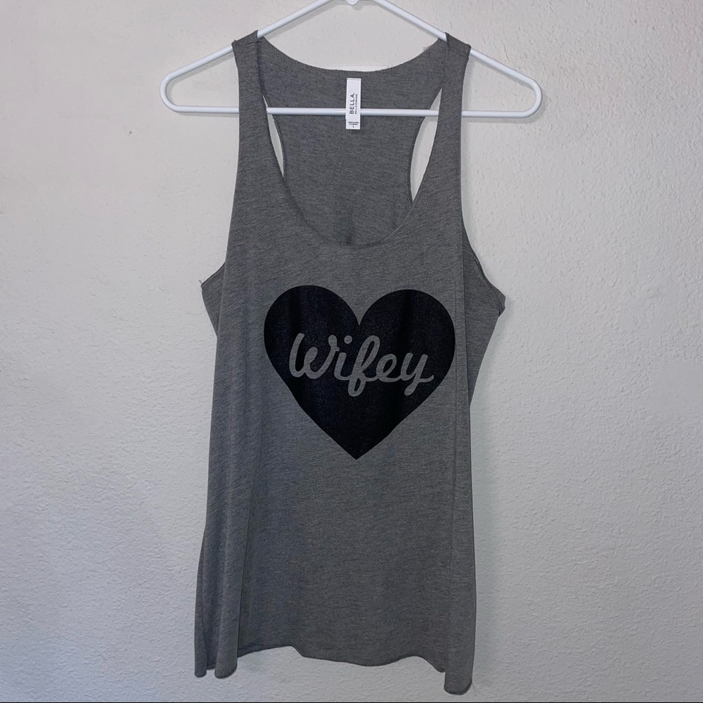Wifey tank top